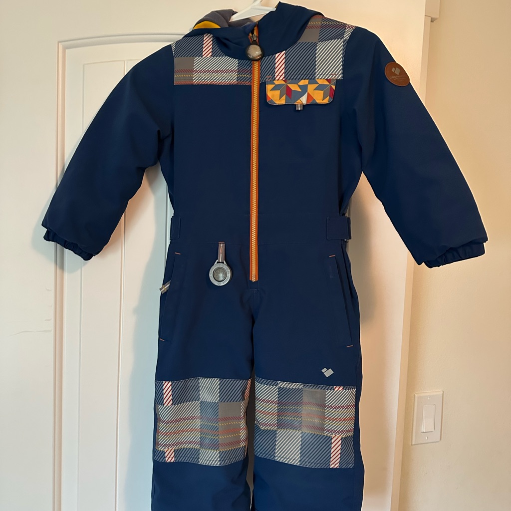 Obermeyer Quinn Kids 4t Snow Suit Navy One Piece